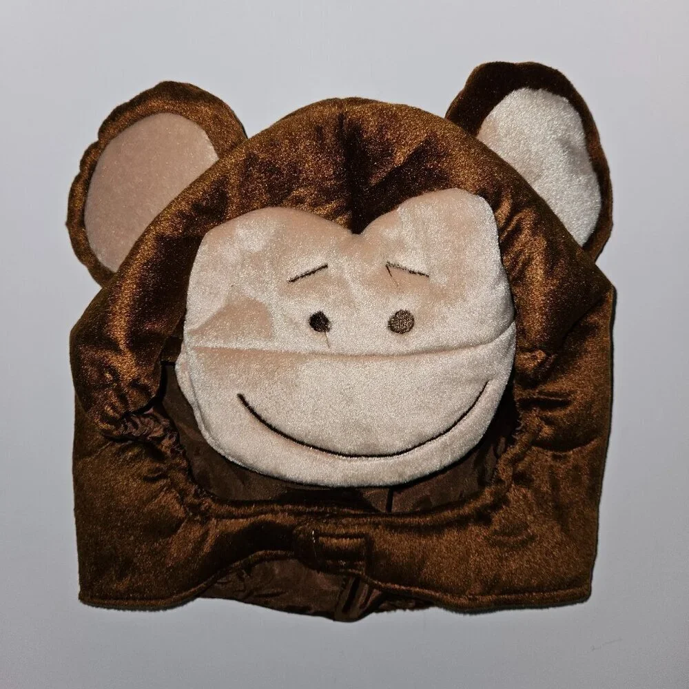 Monkey Halloween Costume Baby 12-24 Months 2-Piece Headpiece Jumpsuit Fun World